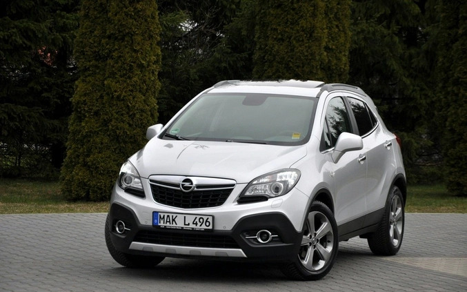 Opel Mokka cena 37900 przebieg: 215217, rok produkcji 2013 z Korsze małe 781